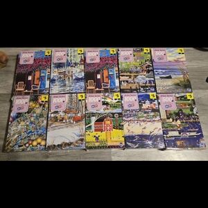 Vintage Puzzle Collection - Set of 10